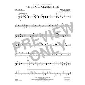 The Bare Necessities - Percussion 1