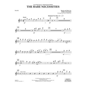 The Bare Necessities - Flute