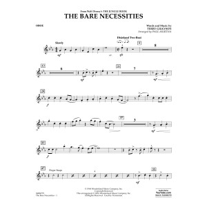 The Bare Necessities - Oboe