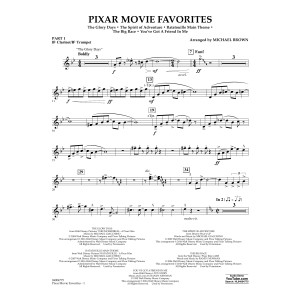 Pixar Movie Favorites - Pt.1 - Bb Clarinet/Bb Trumpet