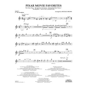 Pixar Movie Favorites - Pt.2 - Eb Alto Saxophone