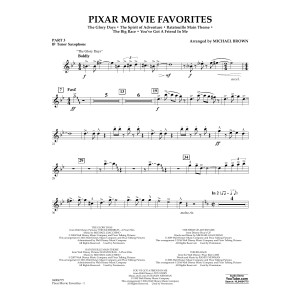 Pixar Movie Favorites - Pt.3 - Bb Tenor Saxophone