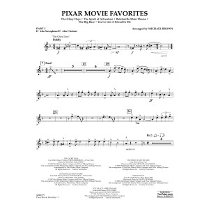 Pixar Movie Favorites - Pt.3 - Eb Alto Sax/Alto Clar.