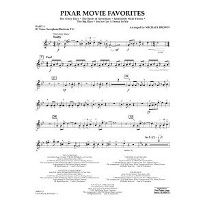 Pixar Movie Favorites - Pt.4 - Bb Tenor Sax/Bar. T.C.