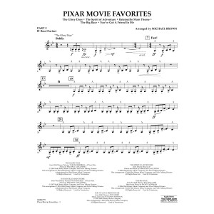 Pixar Movie Favorites - Pt.5 - Bb Bass Clarinet