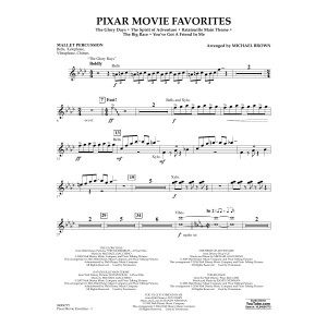 Pixar Movie Favorites - Mallet Percussion