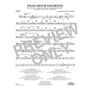Pixar Movie Favorites - Timpani