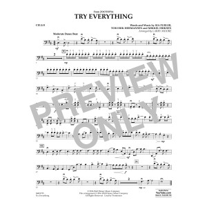 Try Everything (from Zootopia) - Cello