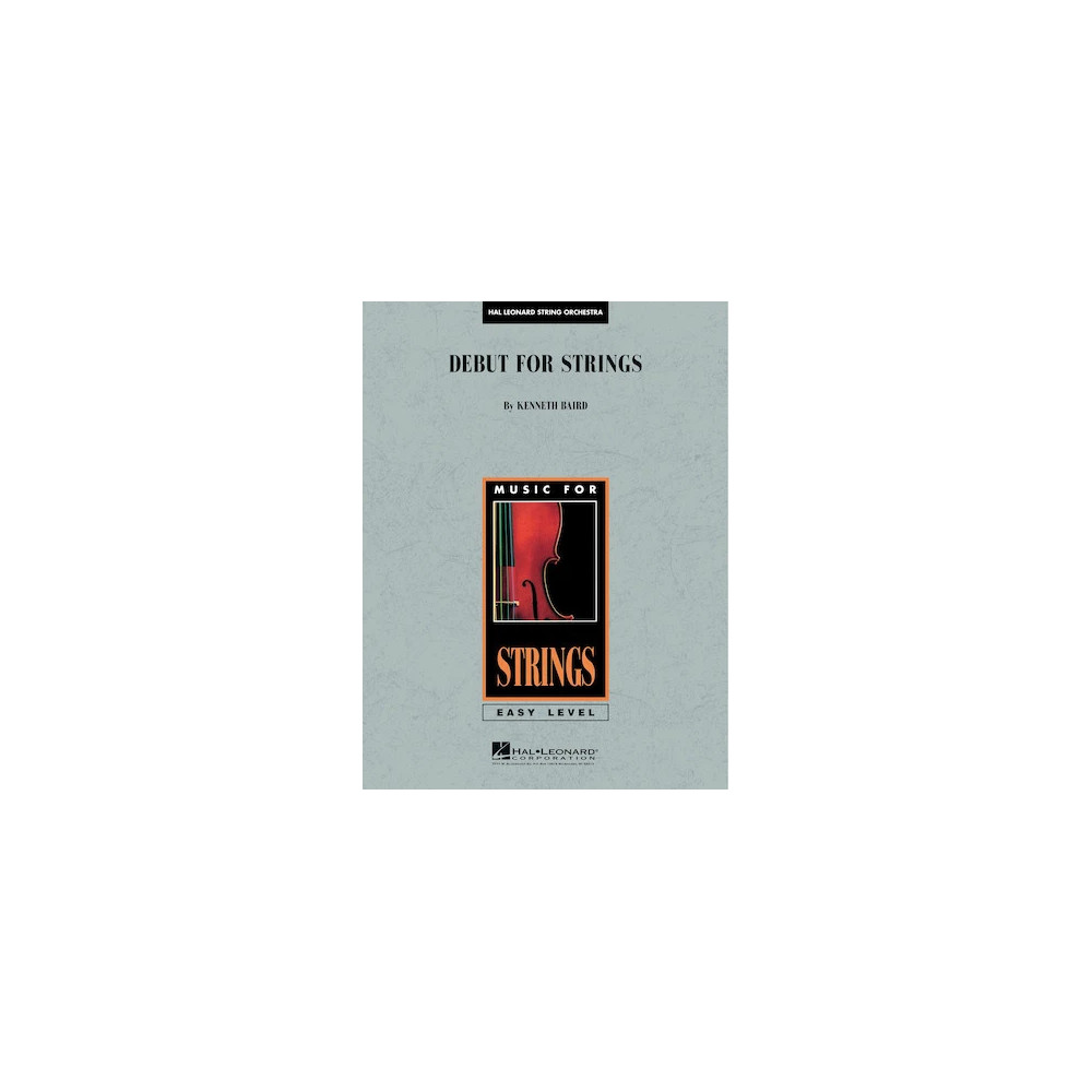 Debut for Strings - Conductor Score (Full Score)