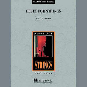 Debut for Strings - Conductor Score (Full Score)