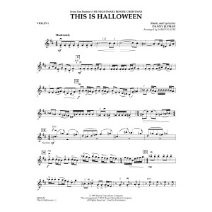 This Is Halloween - Violin 1