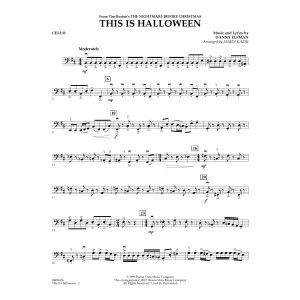 This Is Halloween - Cello