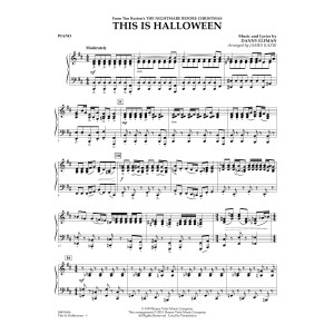 This Is Halloween - Piano