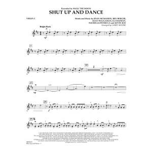 Shut Up and Dance - Violin 2