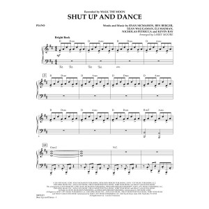 Shut Up and Dance - Piano