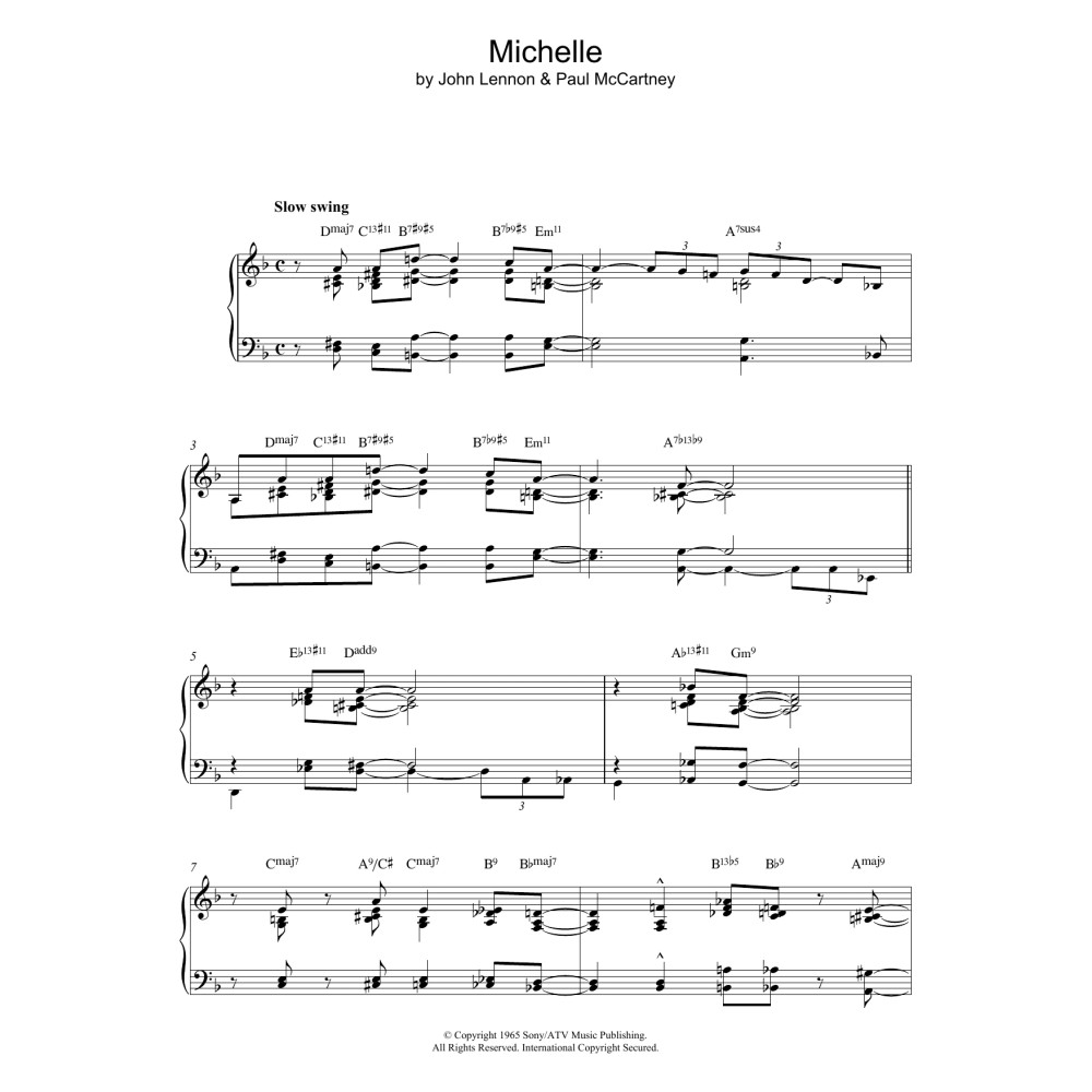 Michelle (Jazz version)