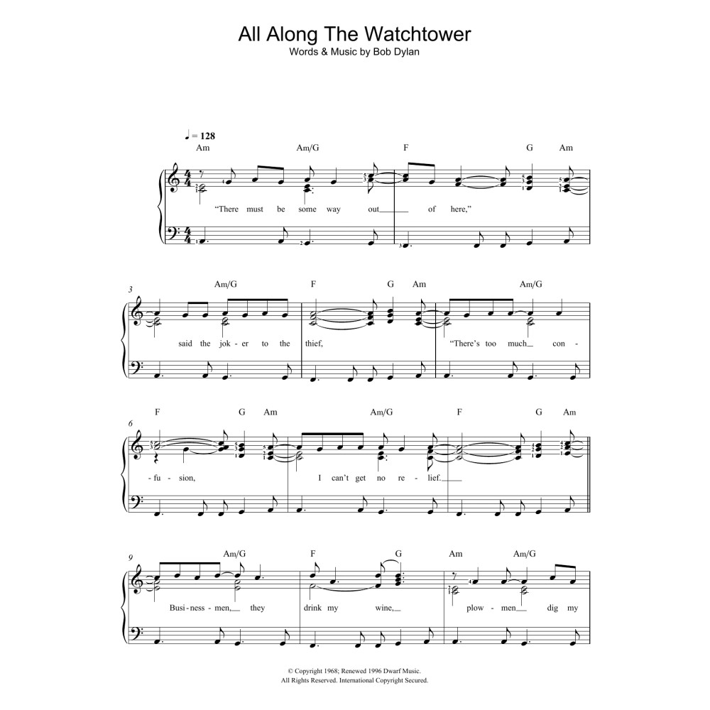 All Along The Watchtower