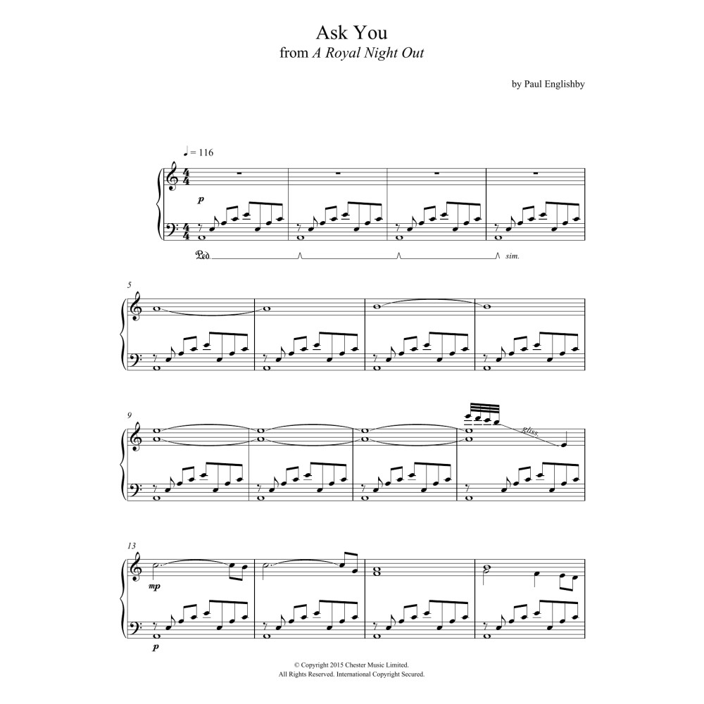 Ask You (From 'A Royal Night Out')