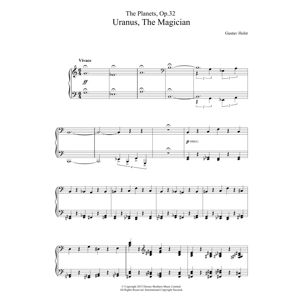The Planets, Op. 32 - Uranus, The Magician