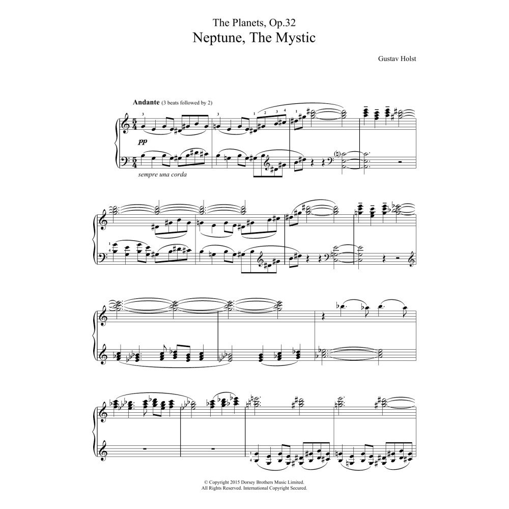 The Planets, Op. 32 - Neptune, The Mystic