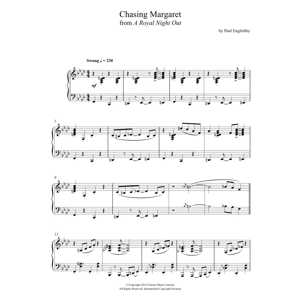 Chasing Margaret (from 'A Royal Night Out')