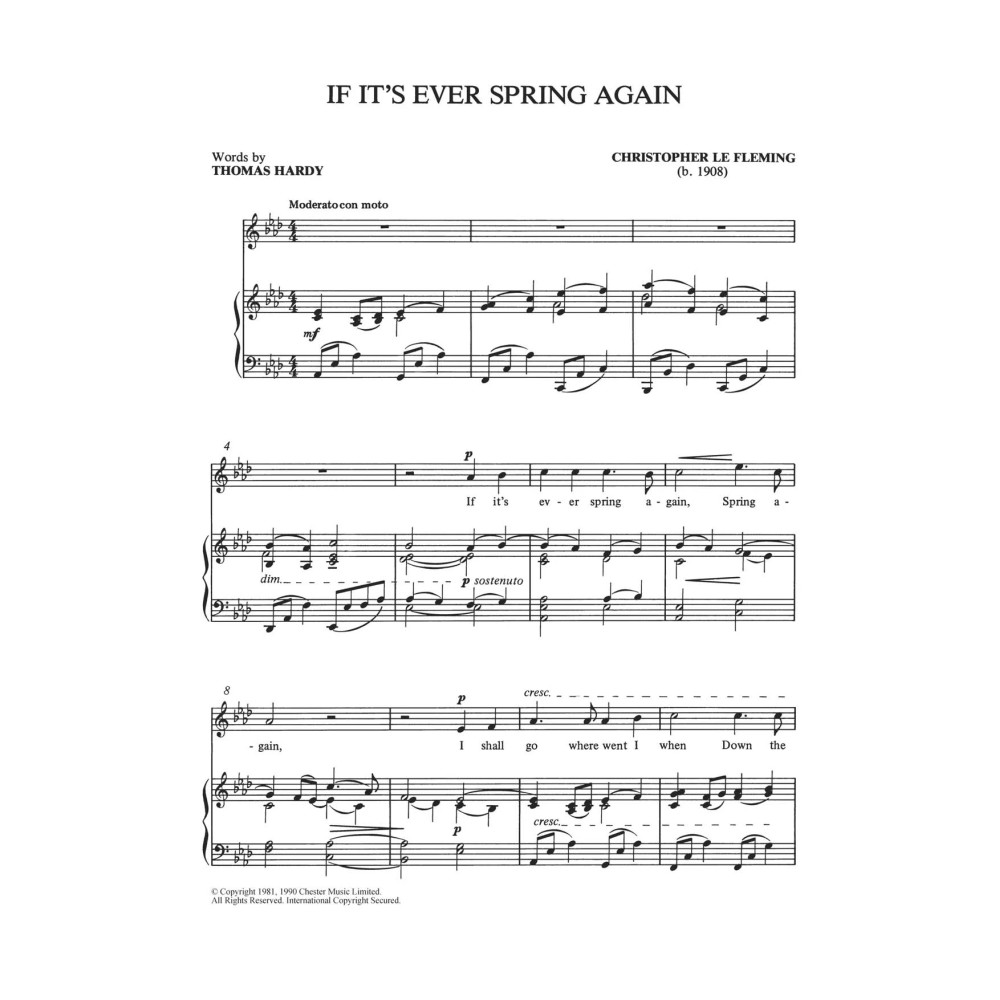 If It's Ever Spring Again