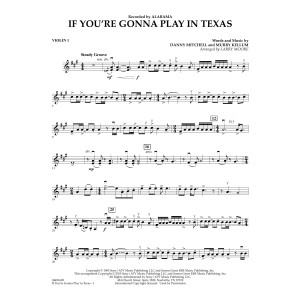 If You're Gonna Play in Texas (You Gotta Have a Fiddle in the Band) - Violin 1