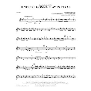If You're Gonna Play in Texas (You Gotta Have a Fiddle in the Band) - Violin 2
