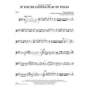 If You're Gonna Play in Texas (You Gotta Have a Fiddle in the Band) - Viola