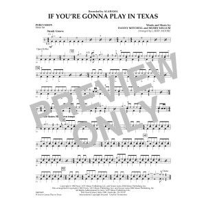 If You're Gonna Play in Texas (You Gotta Have a Fiddle in the Band) - Percussion