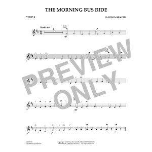 The Morning Bus Ride - Violin 2