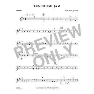 Lunchtime Jam - Violin 2