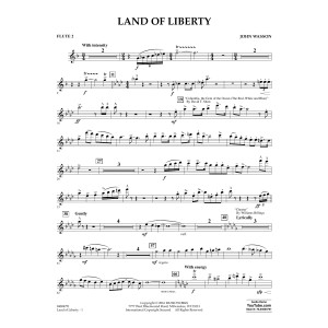Land of Liberty - Flute 2
