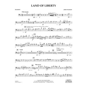 Land of Liberty - Bassoon