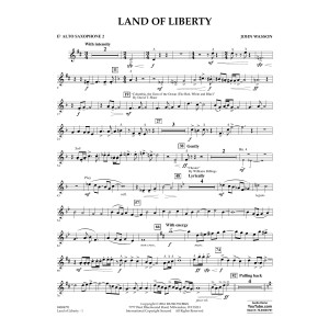 Land of Liberty - Eb Alto Saxophone 2