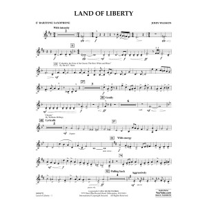 Land of Liberty - Eb Baritone Saxophone