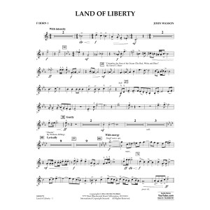 Land of Liberty - F Horn 1