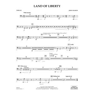 Land of Liberty - Timpani