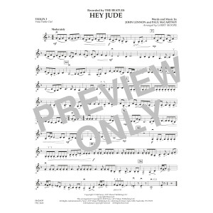Hey Jude - Violin 3 (Viola Treble Clef)