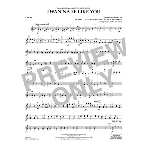 I Wan'na Be Like You (from The Jungle Book) - Violin 1