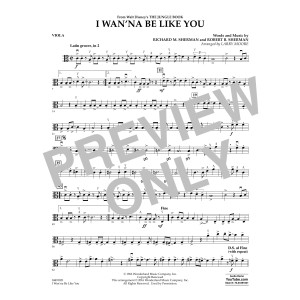 I Wan'na Be Like You (from The Jungle Book) - Viola