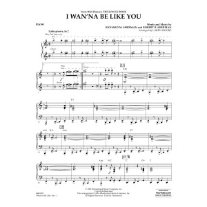 I Wan'na Be Like You (from The Jungle Book) - Piano