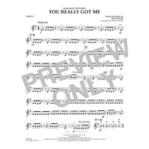 You Really Got Me - Violin 2