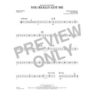 You Really Got Me - Percussion 2