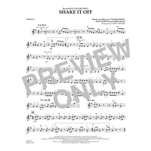 Shake It Off - Violin 2