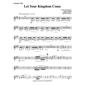 Let Your Kingdom Come - Bb Clarinet 1,2