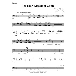Let Your Kingdom Come - Bassoon