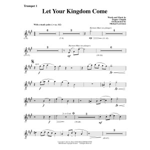 Let Your Kingdom Come - Bb Trumpet 1