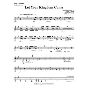 Let Your Kingdom Come - Bass Clarinet (sub. Bassoon)