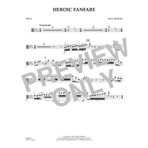 Heroic Fanfare - Viola